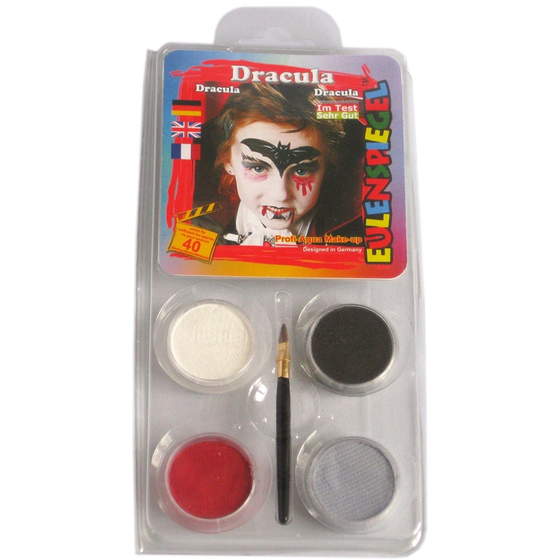 Vampire make-up set with 4 colors