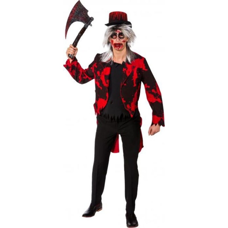 Blood-smeared horror men's tailcoat 48-50