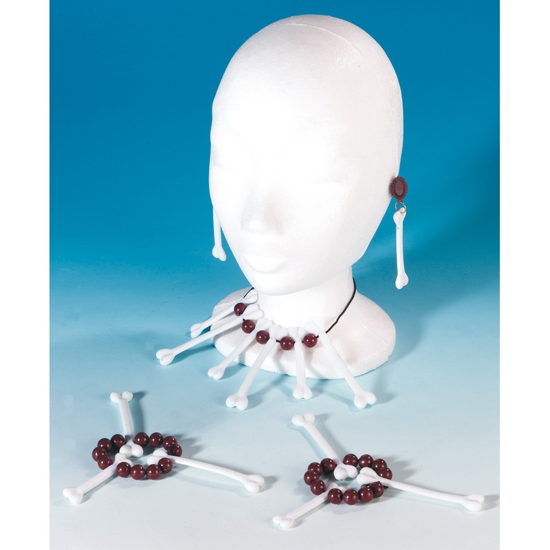 Bone jewelry set 4 pieces