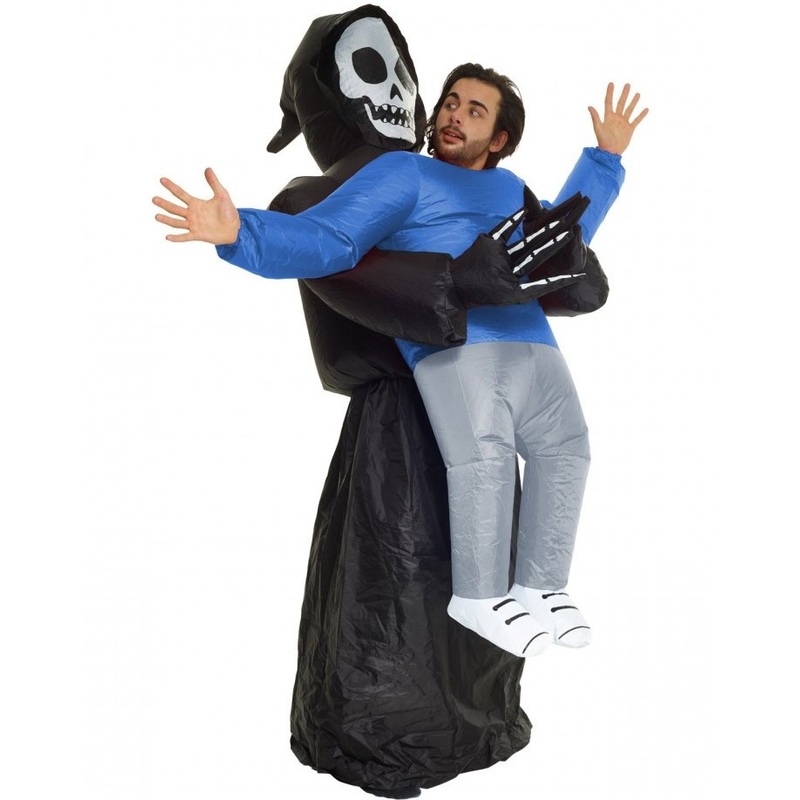 Grim reaper robbery costume inflatable
