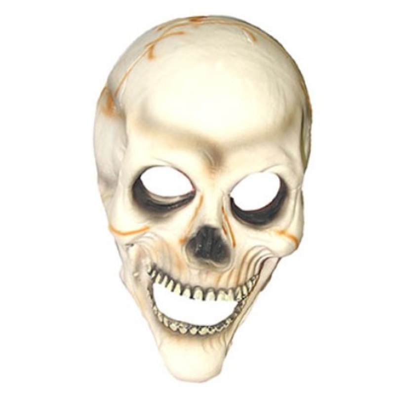 Grinning skeleton mask