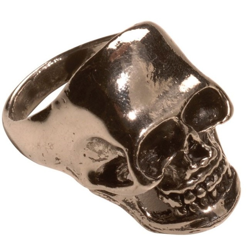 Halloween skull ring