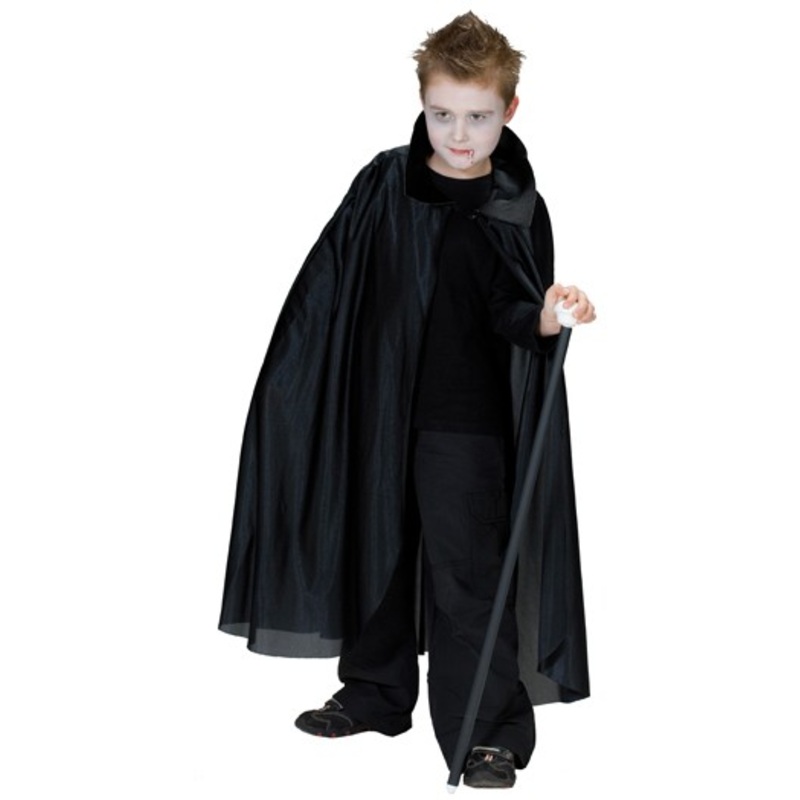 Long vampire cloak for children 128