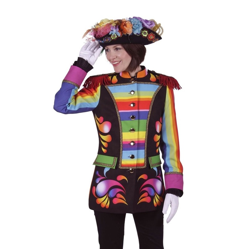 Rainbow guard jacket for women S