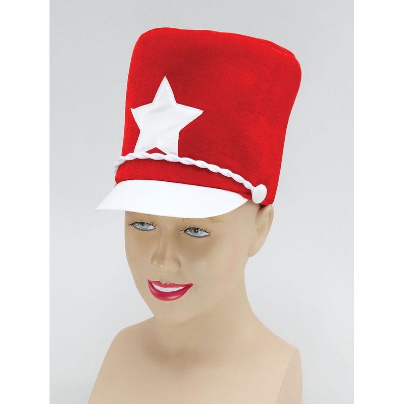 Red Majorette Guard Hat Carolin
