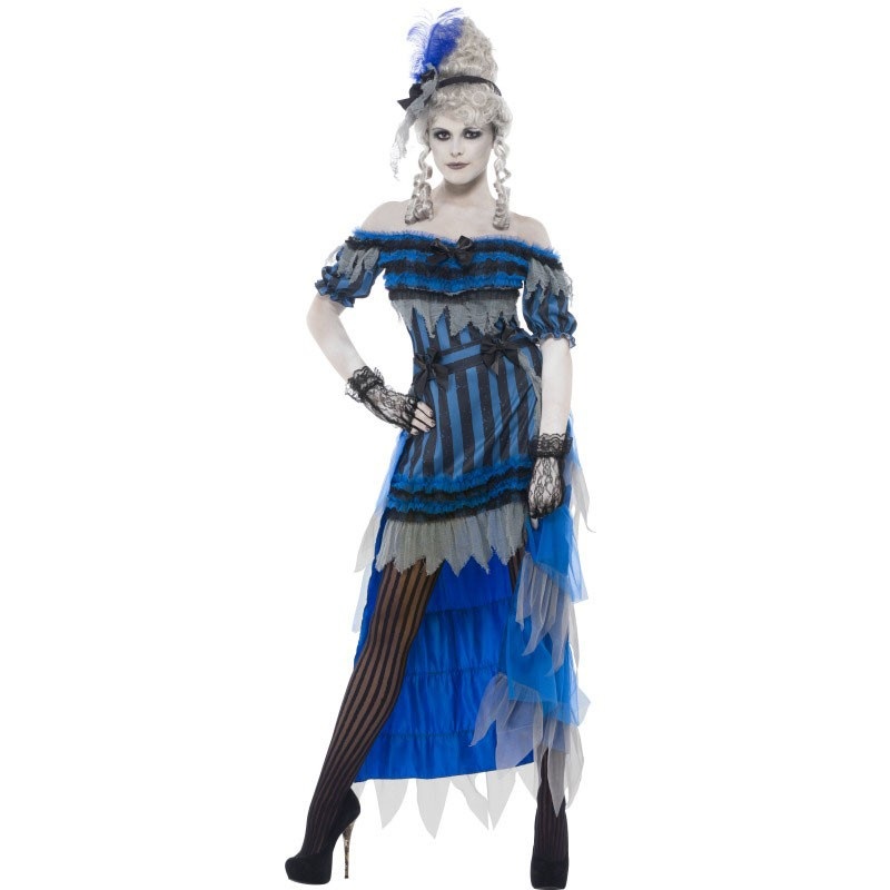 Saloon girl ghost town costume S