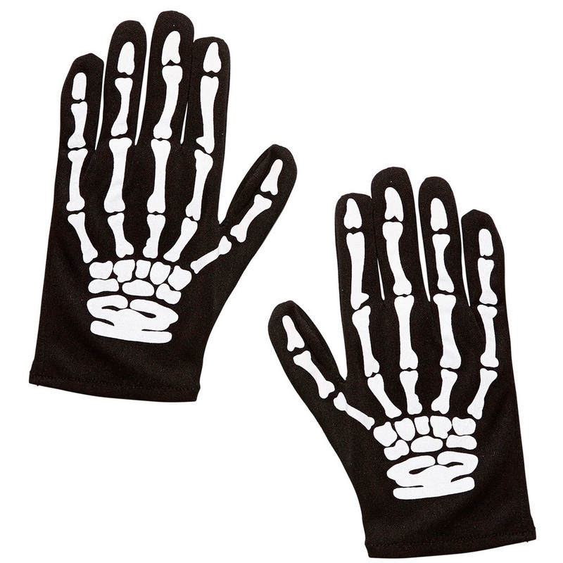 Skeleton Thorben children's gloves