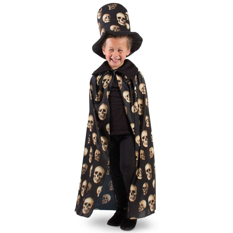 Skull costume set for children