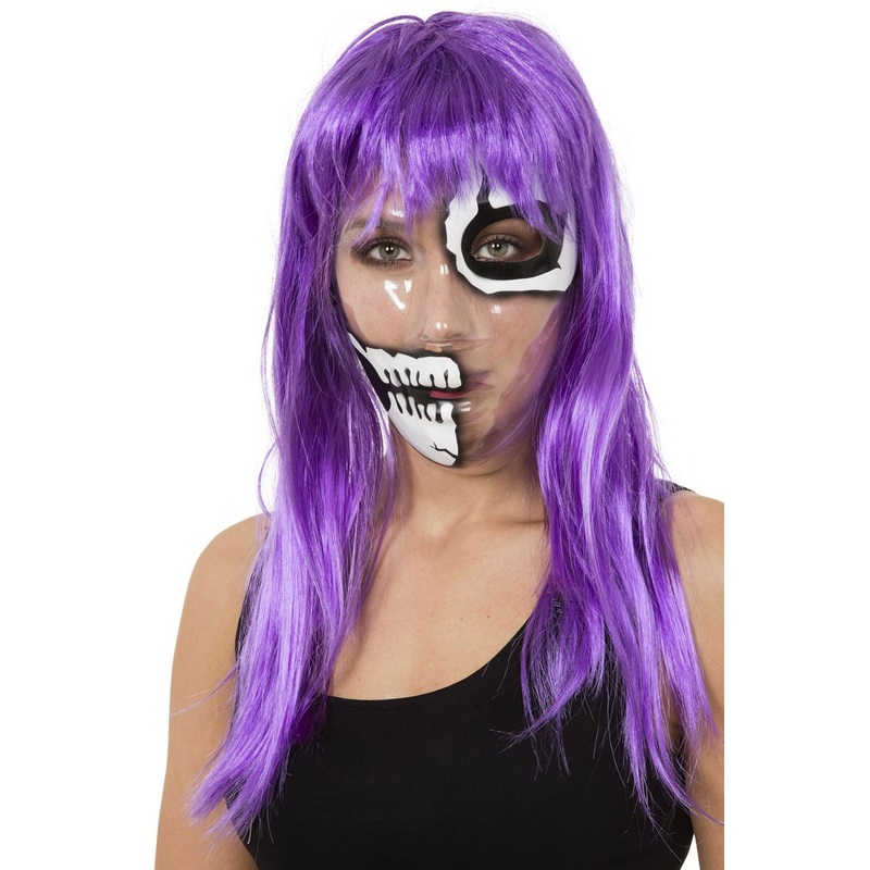 Transparent Tina skull mask