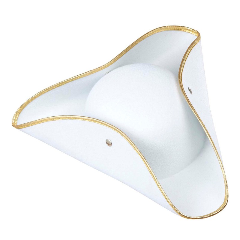 White Admiral Tyson tricorn hat