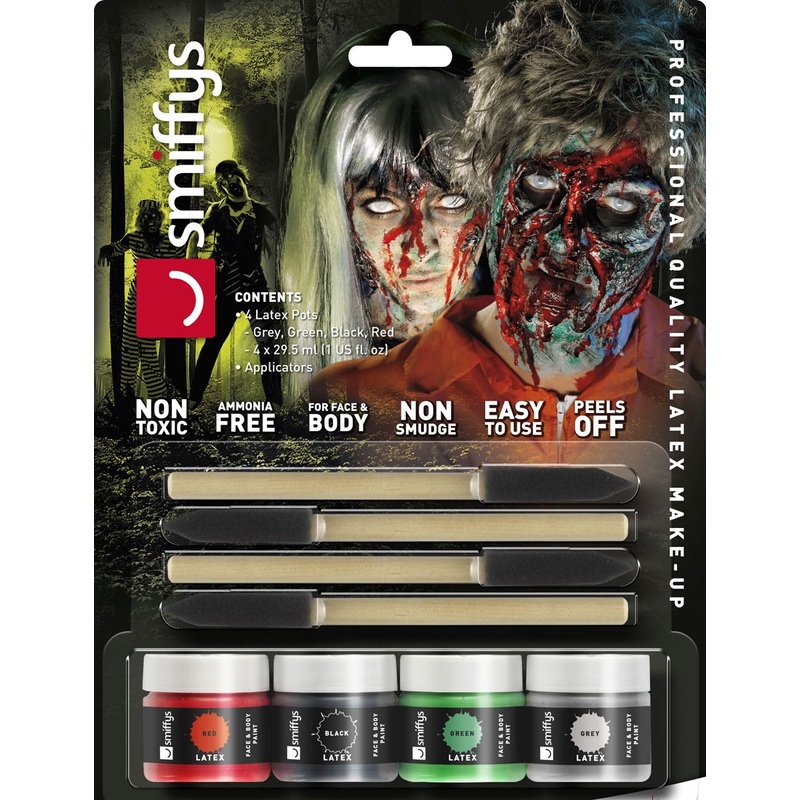 Zombie liquid latex set