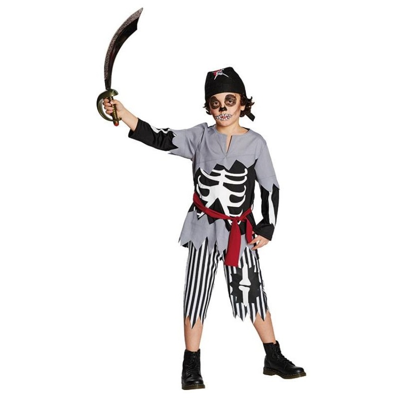 Zombie pirate Luca costume for children 116