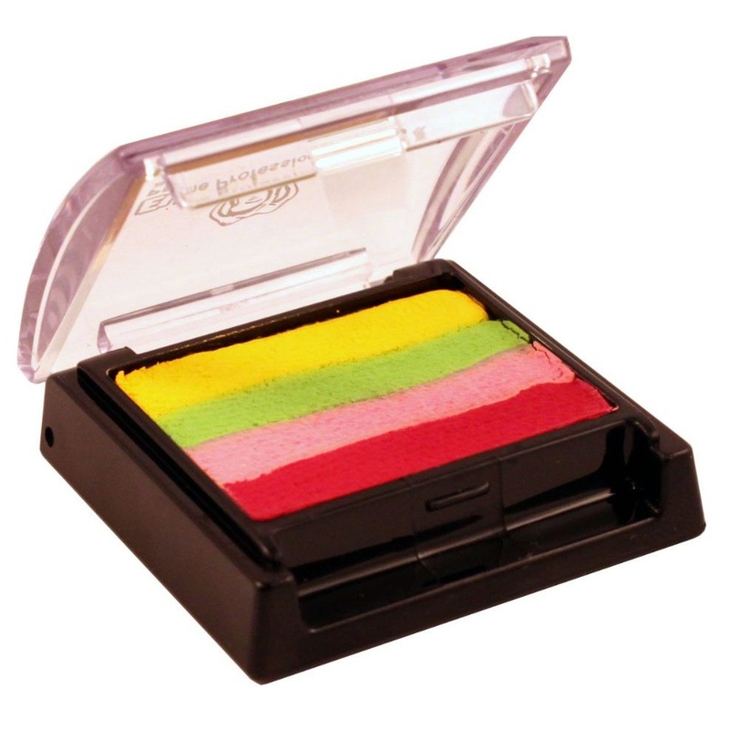 Colorful make up palette