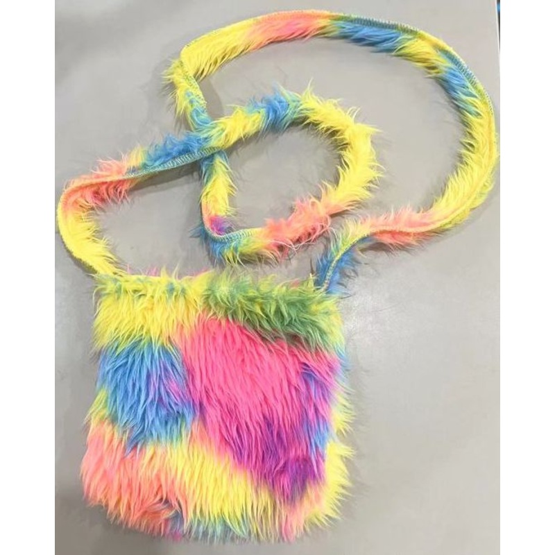 Colorful Plush Bag