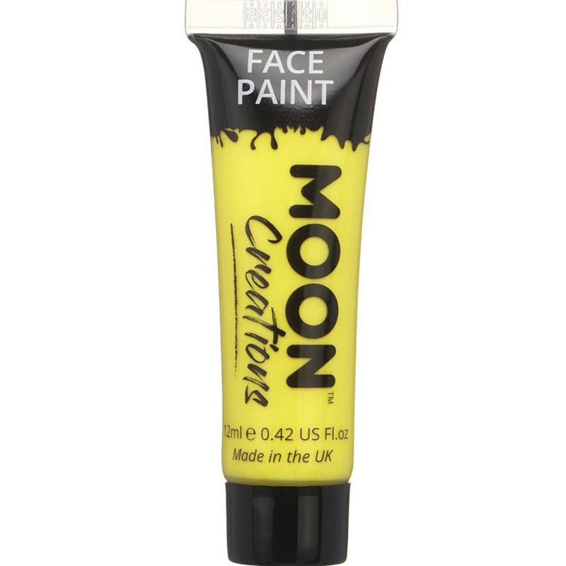 Face paint in yellow 12ml