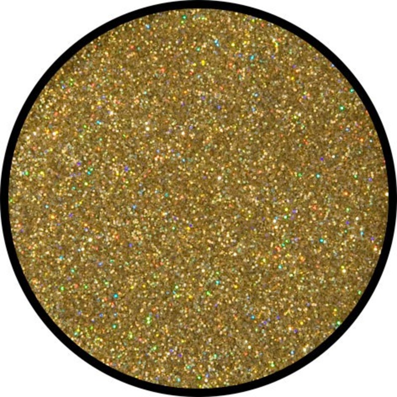 Gold jewel glitter holographic