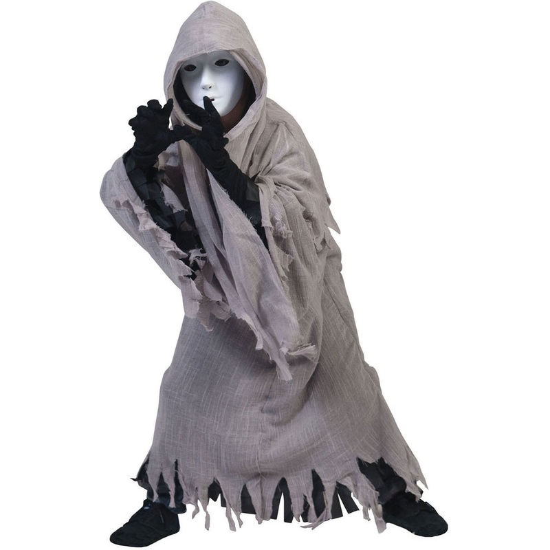 Gray phantom child costume