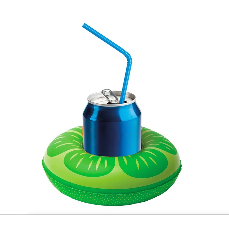 Inflatable lime cup holder