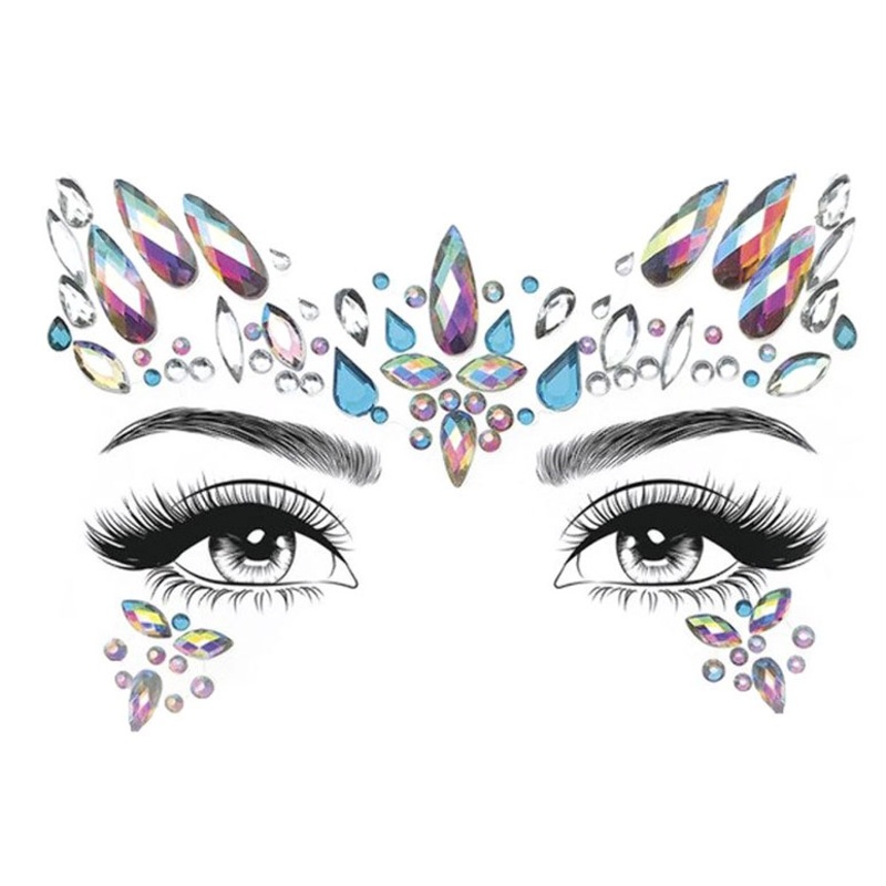 Self-adhesive gemstones Snow Angel