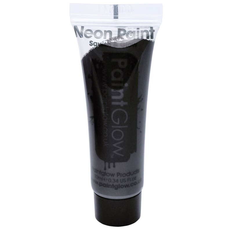 UV Neon Face & Body Paint Black 10ml