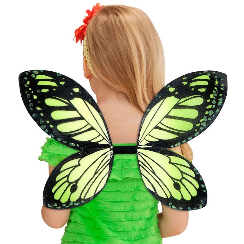 Butterfly fairies wings green