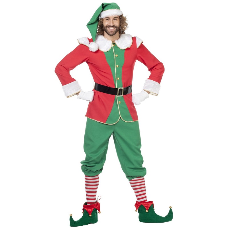 Christmas Elf Buddy Men's Costume 50