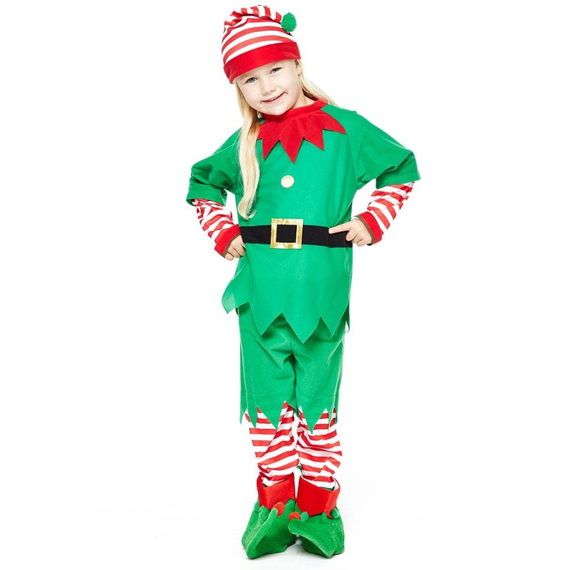 Christmas elf costume for children