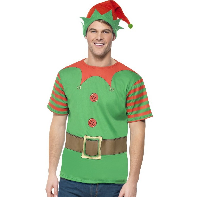 Christmas elf men's costume Martin