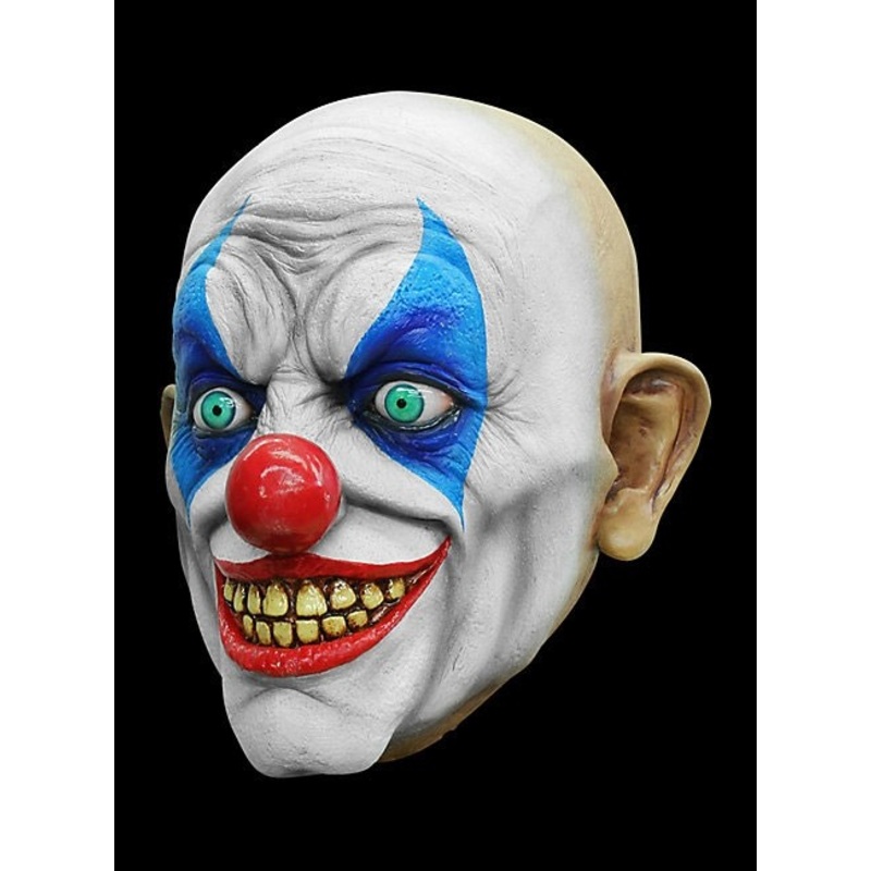 Day of cleaning horror clown mask