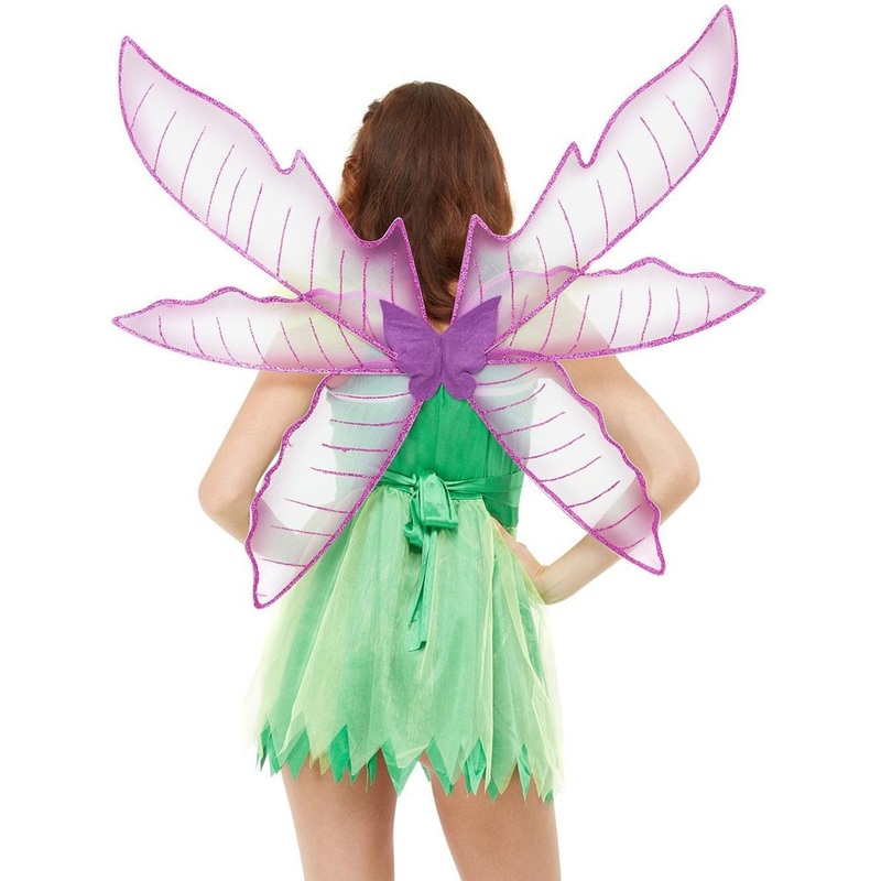 Enchanting fairy wings violet 86cm