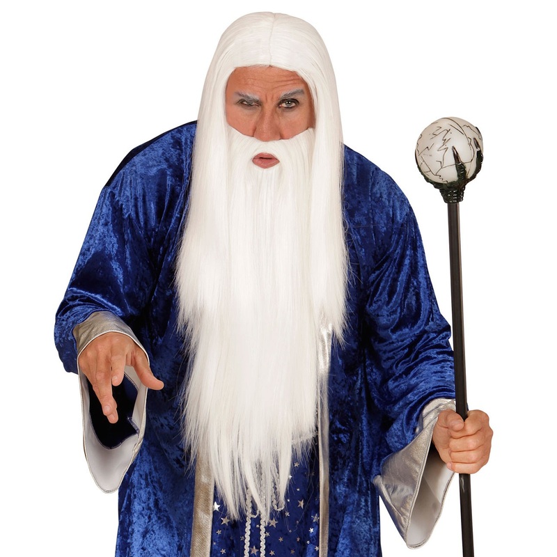 Gondolf magician wig with beard