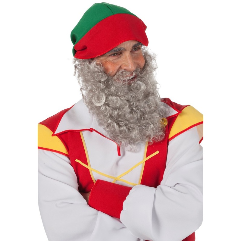 Gray dwarf beard fairy tale uncle