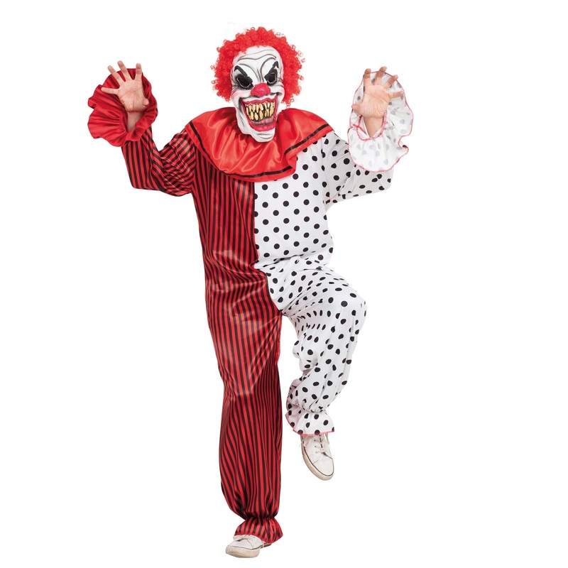 Horror clown Caspar costume