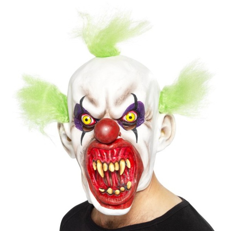 Insane horror clown mask