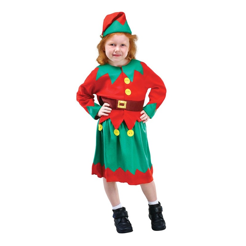 Little Christmas helper child costume S