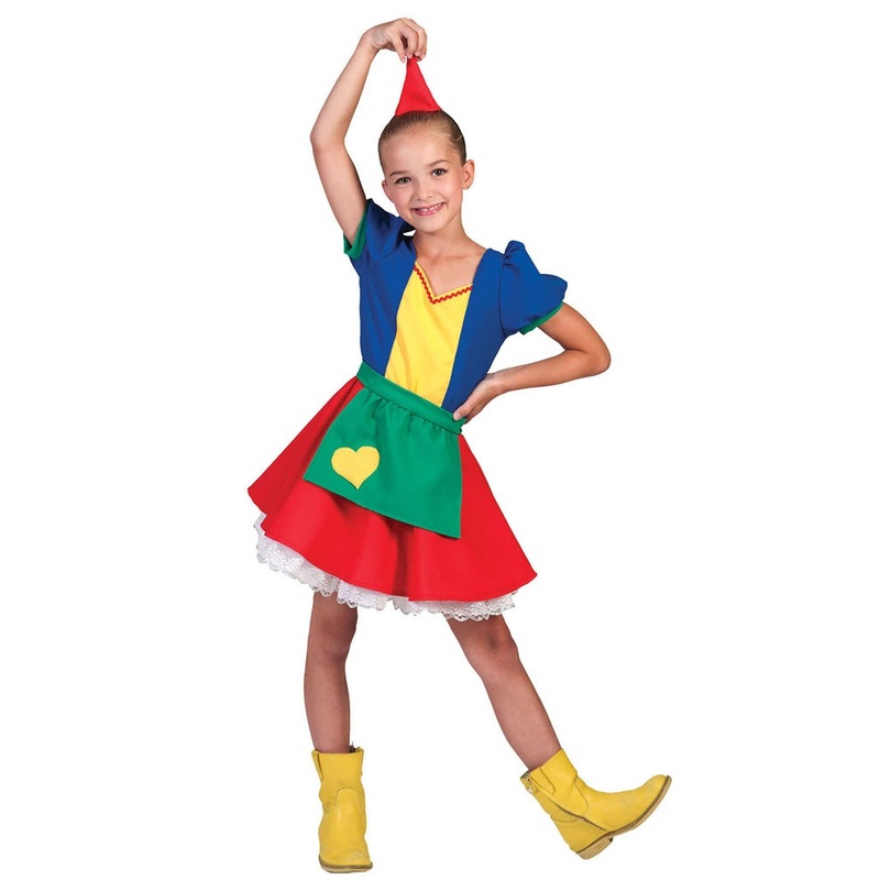 Mini dwarf Rosina child costume 104