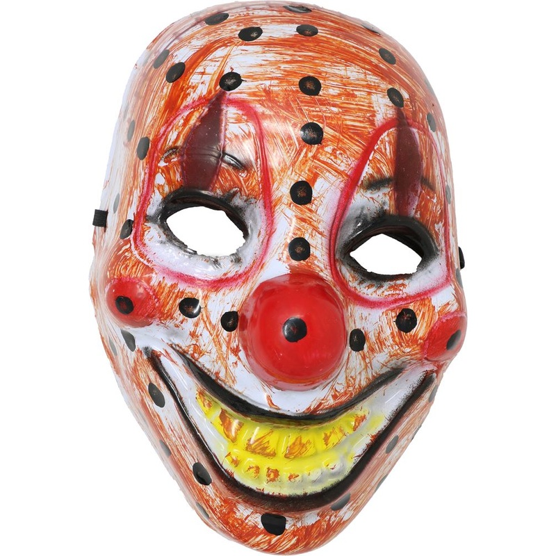 Porcelain clown mask for men