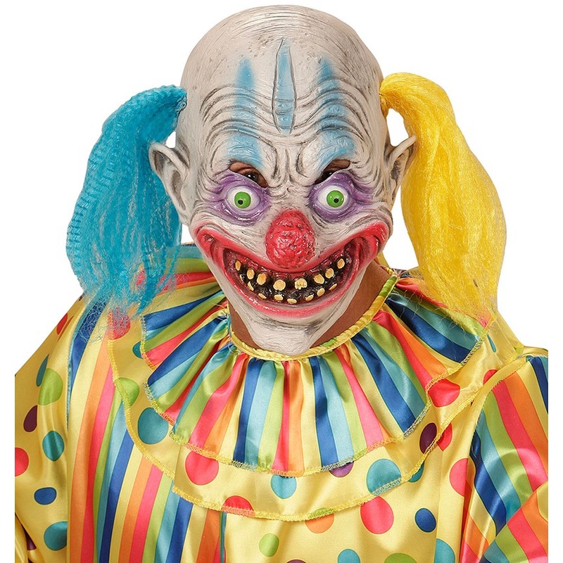 Psycho clown Leo with hair mask