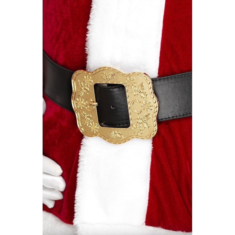 Santa claus belt with buckle