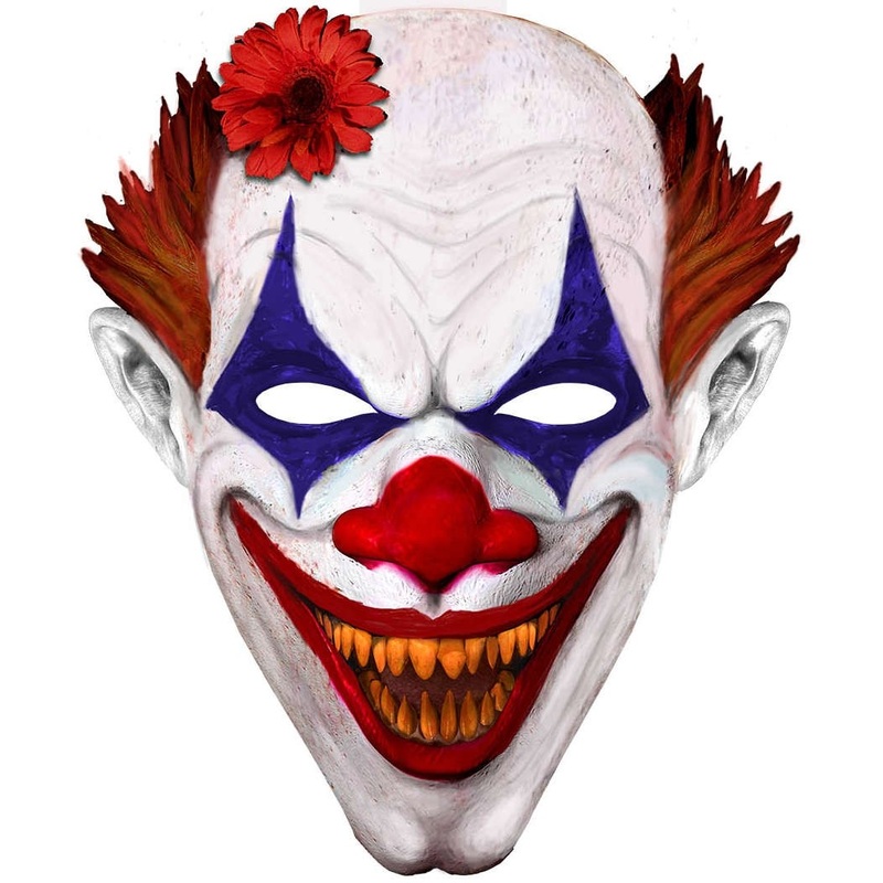 Scarry Devil clown giant mask