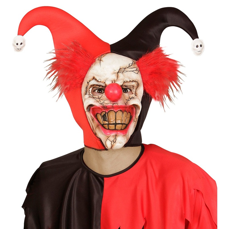 Scary clown Chester mask