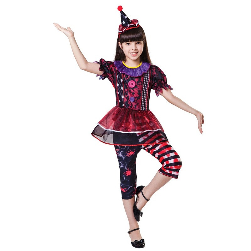 Spots clown child costume M