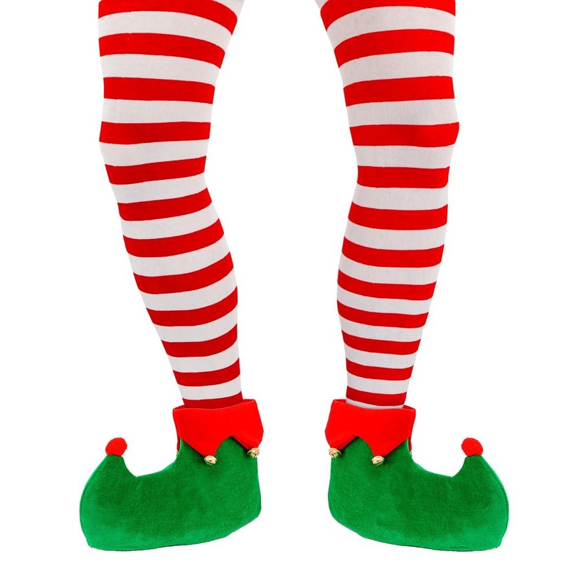 Striped elf men's tights