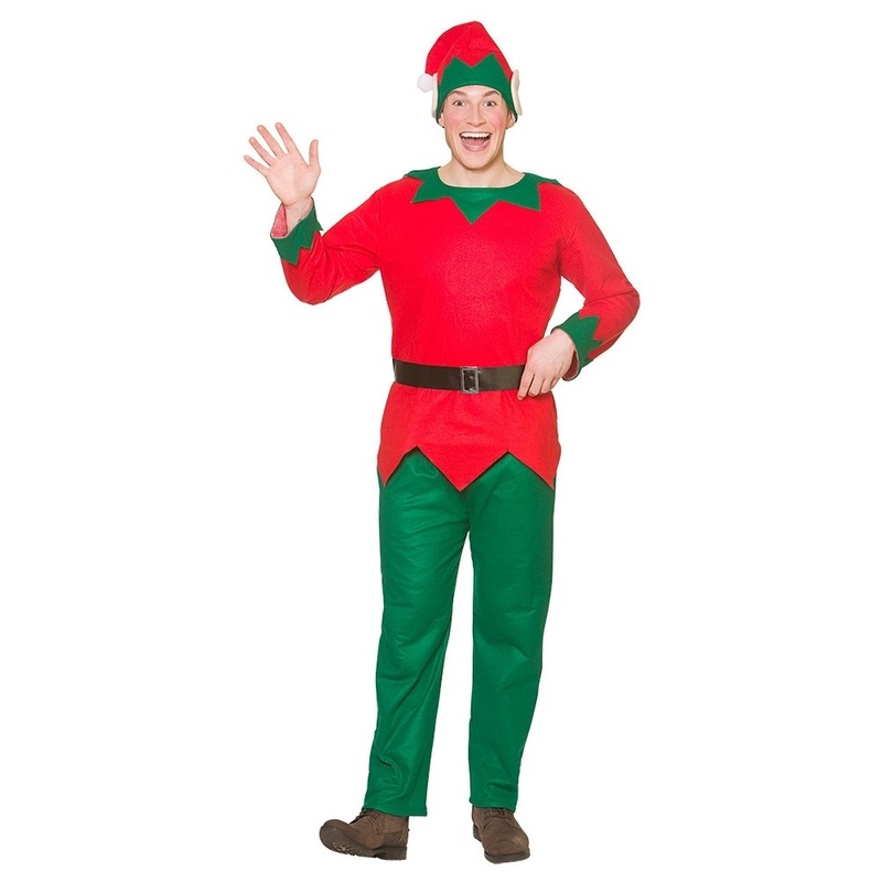 Wigald Christmas Elf men's costume
