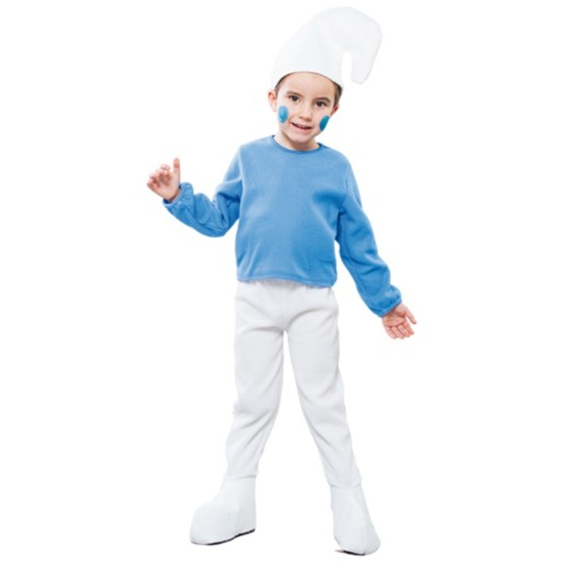 Young blue dwarf child costume
