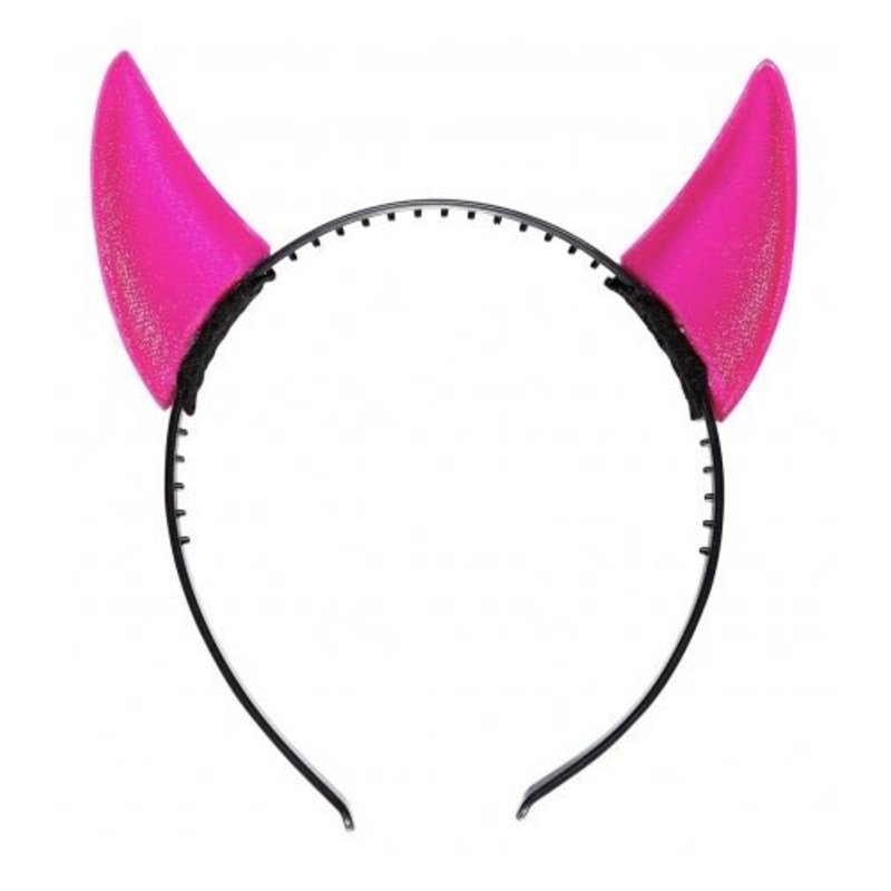 Cheeky glitter headband pink