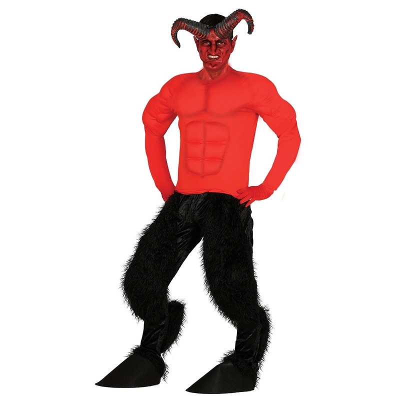 Creepy devil faun mens costume
