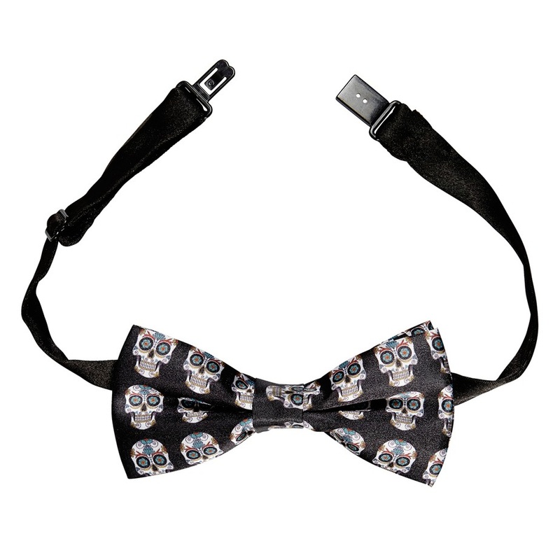 Day of the Dead Bow Tie