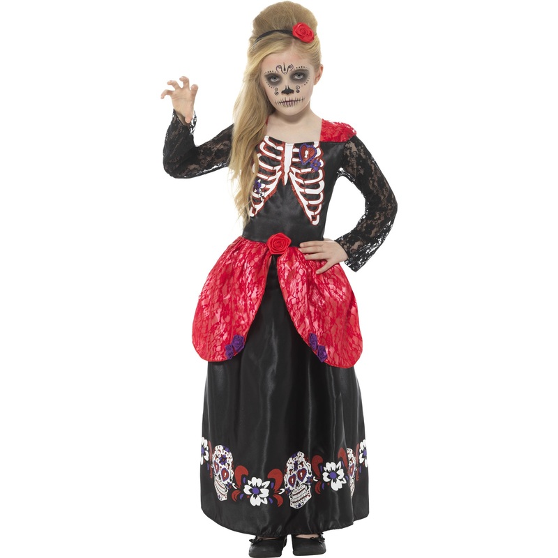 Day of the Dead Layla Child Costume