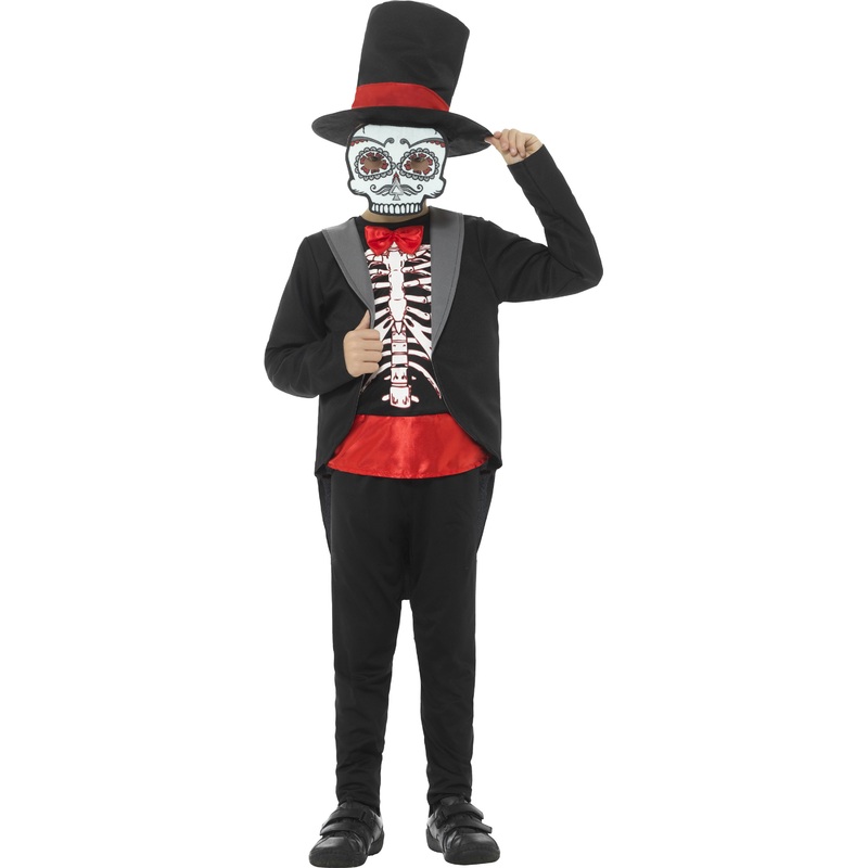 Day of the Dead Monsieur Mort Child Costume